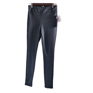Women's ShoSho Pull On Stretch Pants Leggings Gray Size Medium NWT